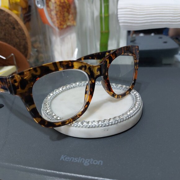 Stylish Translucent Leopard or Tortoise Animal Print Readers Reading Glasses 1.5 - Picture 14 of 16